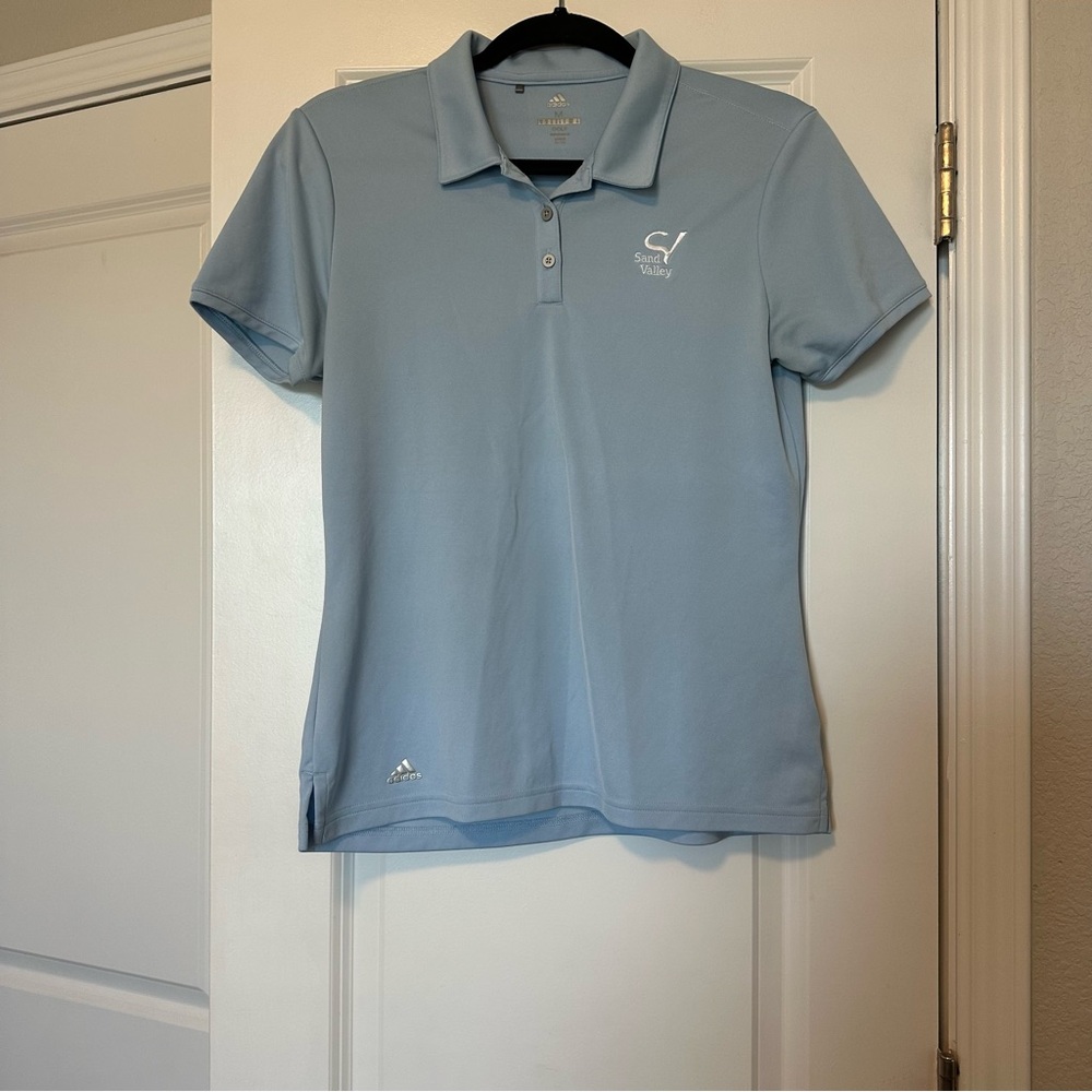 Adidas Women’s Sky Blue Polo Shirt